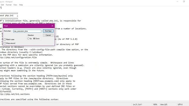 Fatal error Maximum execution time of 120 seconds exceeded in смотреть онлайн