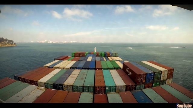 Time-lapse - Arrival at Oakland, San Francisco Bay Area смотреть онлайн