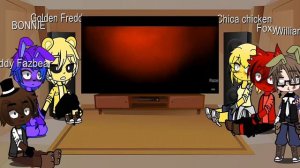 FNaF 1+ William Afton React to into The Pit