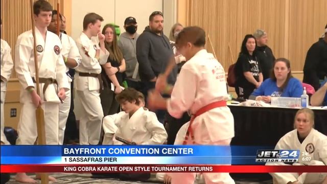 It's karate time: King Cobra Karate open style tournament returns to Bayfront Convention Center смотреть онлайн