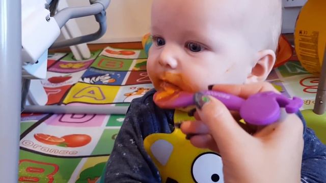 УЧИМ КУШАТЬ МАЛЫША. ребенок НЕ МОЖЕТ ЕСТЬ. ЭЛЬВИРА КАК МАМА смотреть онлайн