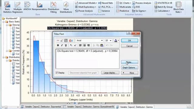 Distribution Fitting проверка гипотез о виде распределения смотреть онлайн
