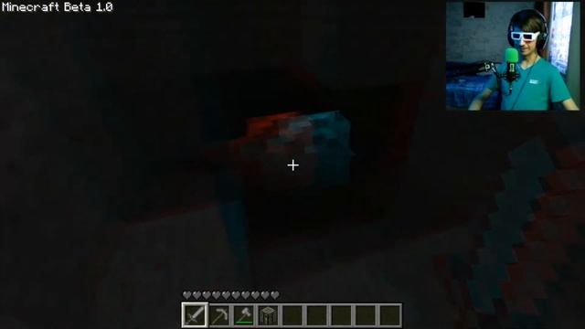 МАЙНКРАФТ, НО МИР В КРАСНО-СИНИХ ЦВЕТАХ! смотреть онлайн