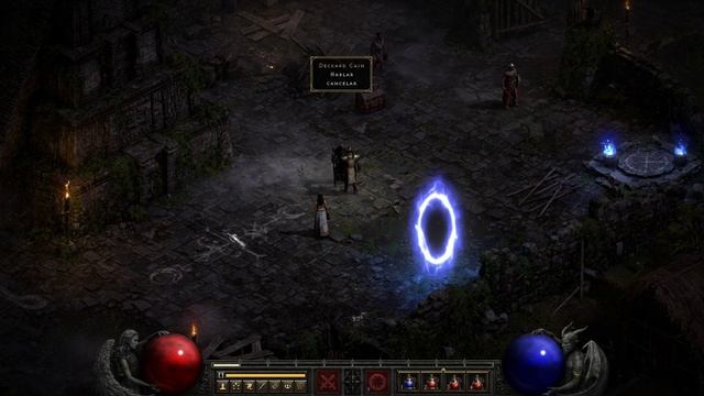 Diablo 2 Resurrected - Gameplay - Mission 1 - Act 3 - Paladin level 22 - Golden Bird смотреть онлайн