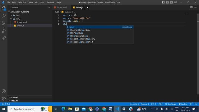 JavaScript Tutorial in Hindi for Beginners | JavaScript Variables (let, const, and var) смотреть онлайн