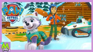 Щенячий Патруль Спасает Мир.Новогоднее Обновление на Базе Спасателей.Новый Щенок Эверест в Игре