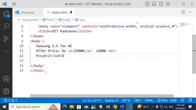 Definition List in Java Script | HTML | GIT Education смотреть онлайн