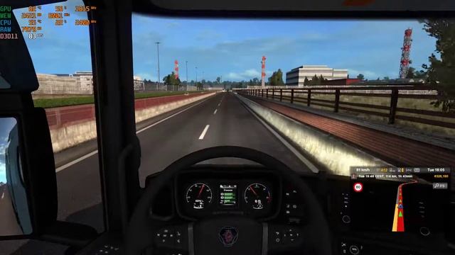 Euro Truck Simulator 2 on NVIDIA GeForce GTX 1660 Ti (1080p) Redone смотреть онлайн