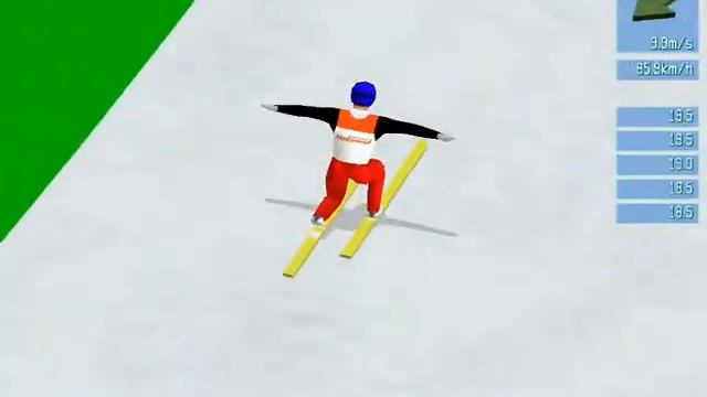 Deluxe Ski Jump 3 najlepsze skoki смотреть онлайн