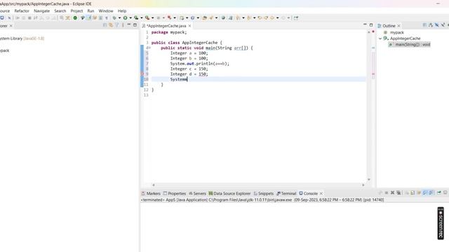 Java Integer Cache Interview Question смотреть онлайн