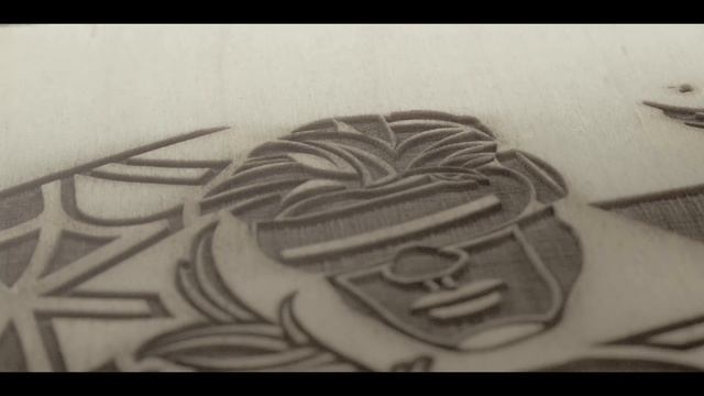 Лазерный гравер WATTSAN 0503 - изготавливаем деревянный тотем для поклонников MARVEL