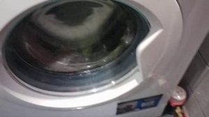Процесс полоскания в стиральной машине INDESIT MSD 615. Хлопок 45' 40° 1000об./мин..