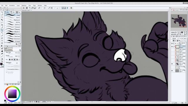 Playful Woof - SPEEDPAINT смотреть онлайн