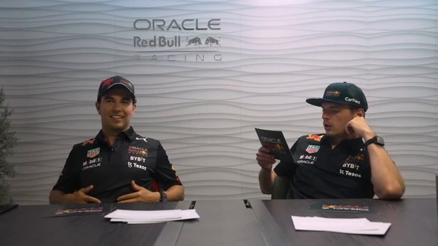 Max Verstappen and Sergio Perez Play True or False in Canada смотреть онлайн