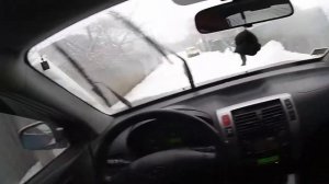 Pov Drive Hyundai Tucson jm vs Snow