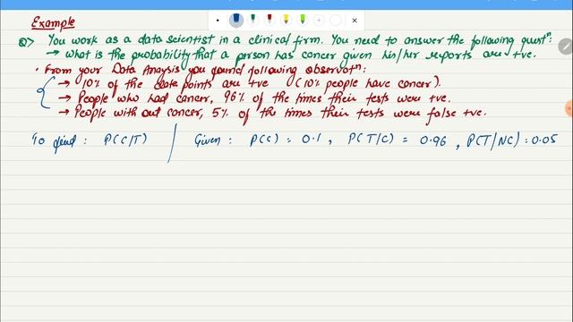 12. Bayes' Theorem with Practical Example. EASY! смотреть онлайн