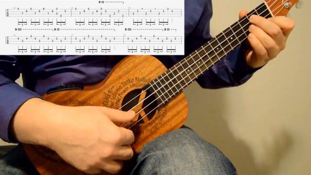 Moonlight Sonata by Beethoven + UKULELE TAB!! смотреть онлайн