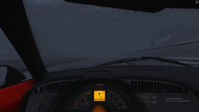 Assetto corsa - C4 Corvette on C1 Shuto expressway (Rainy Weather) смотреть онлайн