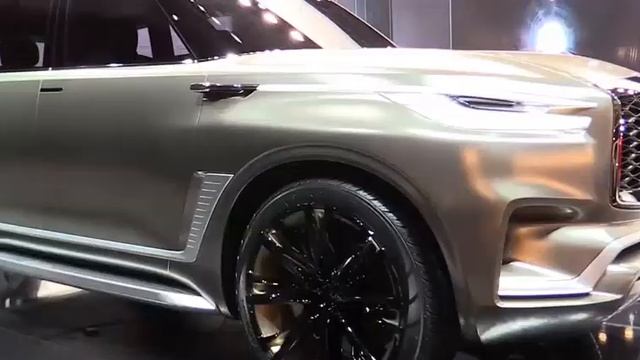 Infiniti QX80 Monograph Concept Walkaround Debut at 2017 New York Auto Show смотреть онлайн