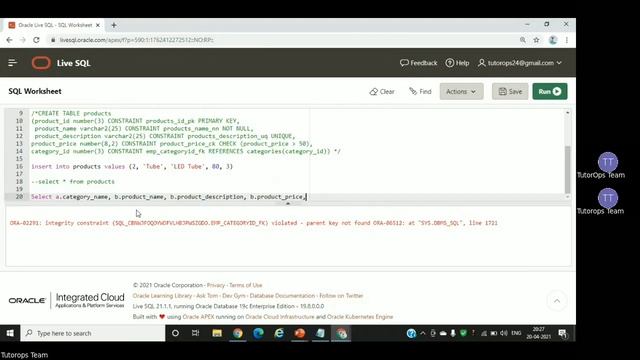 SQL Working with Commands Part 3- Demo смотреть онлайн