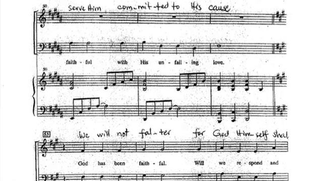 Affirmation of Faithfulness by J. Martin | BASS & BARITONE | voice guide смотреть онлайн