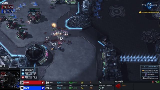 ДАВИ КАК RUFF: Кто устоит под напором американского гения в StarCraft II? - Новые шедевры от Рафа смотреть онлайн