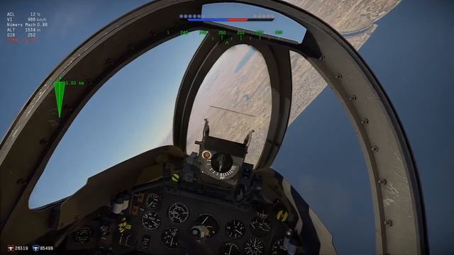 Hunter FGA.9 - primer vuelo | War Thunder смотреть онлайн