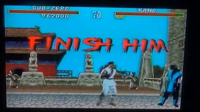 lets play mortal kombat 1 sega genesis pt1 (sub zero) смотреть онлайн