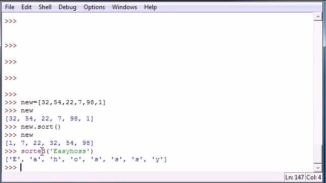 16) Python Programming - Sort and Tuples. смотреть онлайн