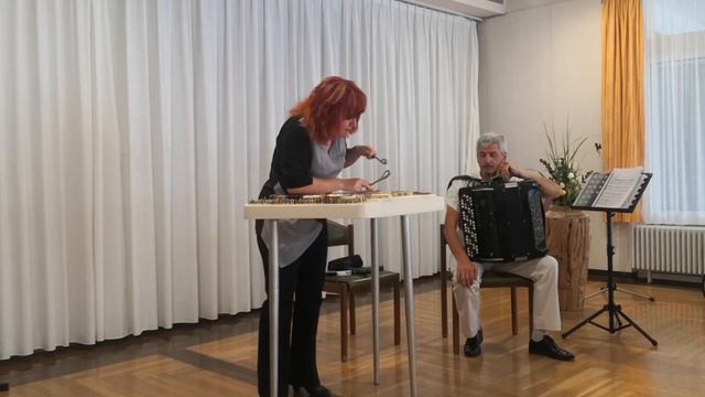 Ю. Глебова & В. Прибылов. Цимбалы & баян. Концерт/Y. Glebova & V. Pribilov. Cimbal & Bajan. Concert