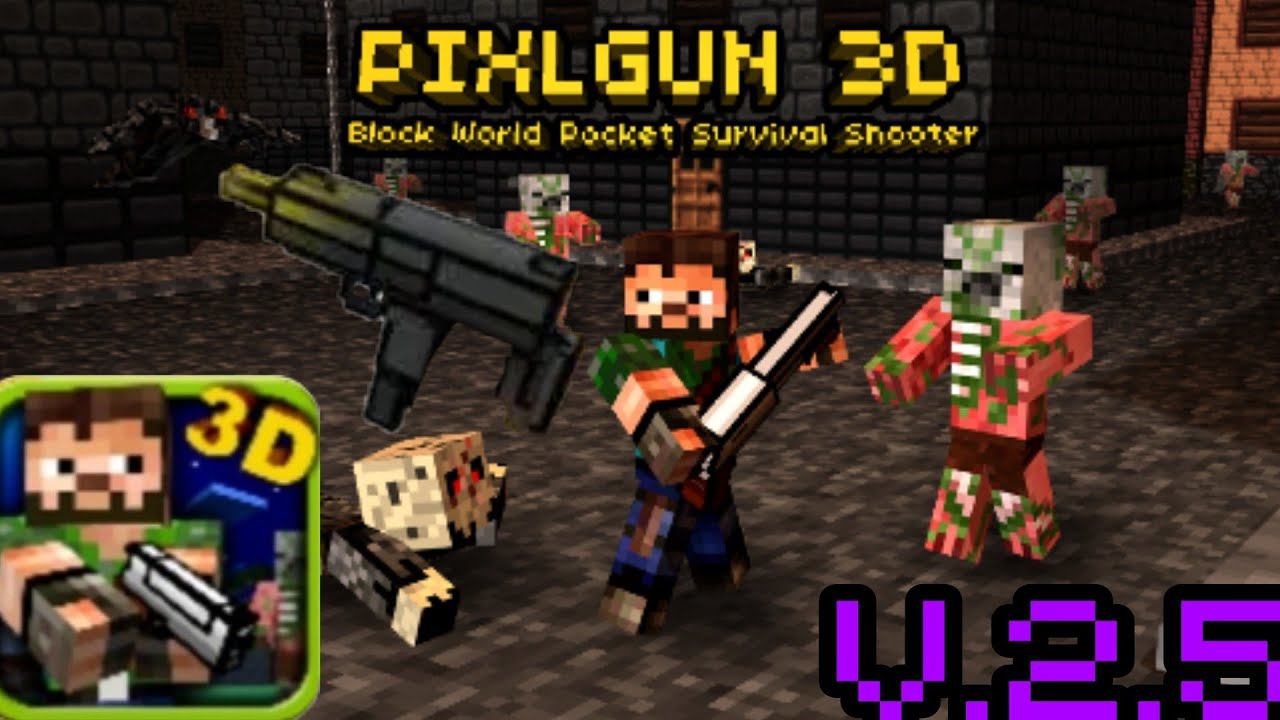 Old Pixel Gun 3d. Version 2.5.[Полное прохождение]