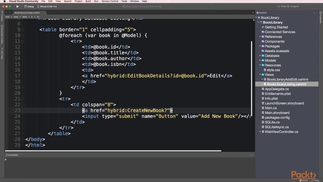 Building a Basic App Using Xamarin and Xamarin.Forms:Understand Razor Templating Engine|packtpub.co смотреть онлайн