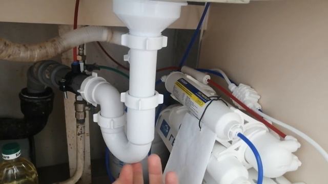 переделал слив с мойки без гофры. прямоточный сифон смотреть онлайн