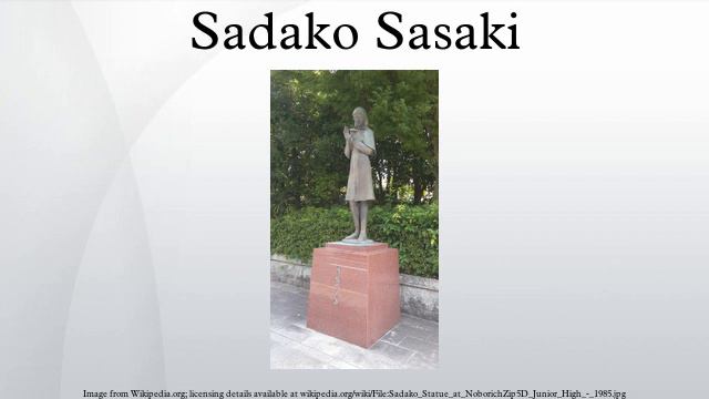 Sadako Sasaki