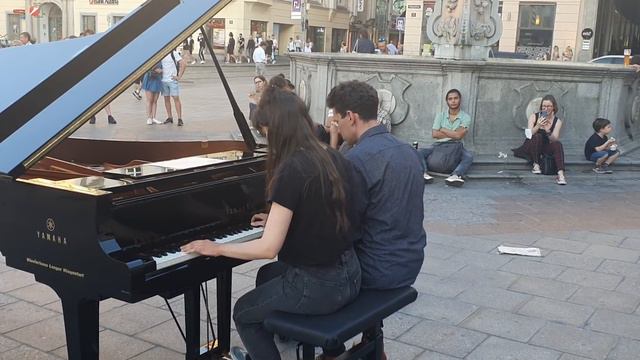 Pianist plays Time (Inception) by Hans Zimmer and see what happens next! смотреть онлайн