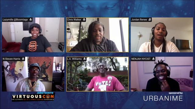 URBANIME Celebrates Black Music Month: The Art/Music Connection - Chords & Comics Collide смотреть онлайн