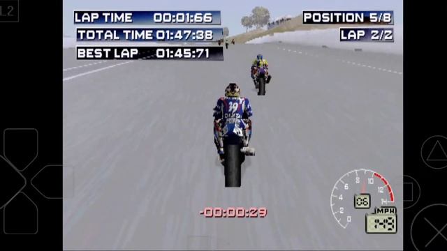 SUPERBIKE 2000 PS1 Gameplay (ePSXe) смотреть онлайн
