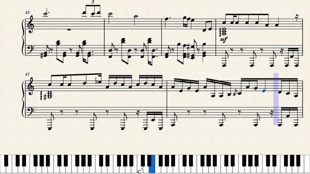 No More Deals (UT fangame) - piano edition смотреть онлайн