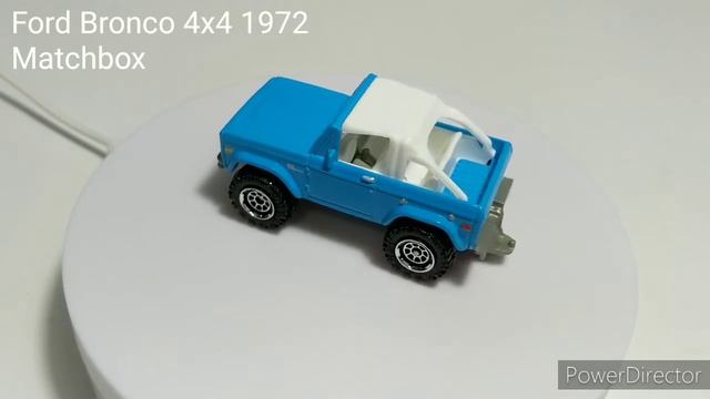 Matchbox Cars Turntable #45 Ford Bronco 4x4 1972 смотреть онлайн
