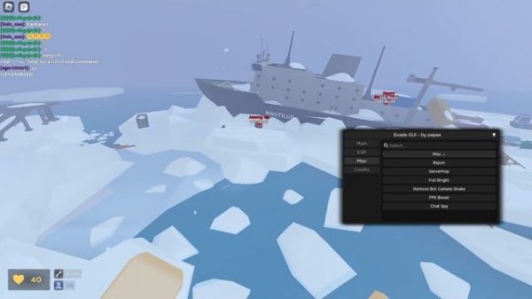 Roblox Evade Script Fly Noclip WalkSpeed Jumppower Auto Revive