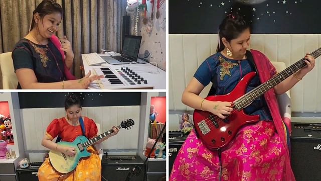 Pneuma (TOOL) - 9 Year Old Maya Playing Guitar, Bass & Synth - TOOL Guitar Cover смотреть онлайн
