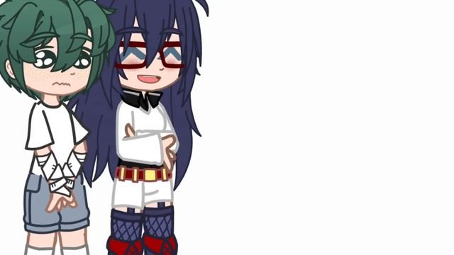 Deku react to cursed ships// I forgot Mic?// mha //Gacha club смотреть онлайн