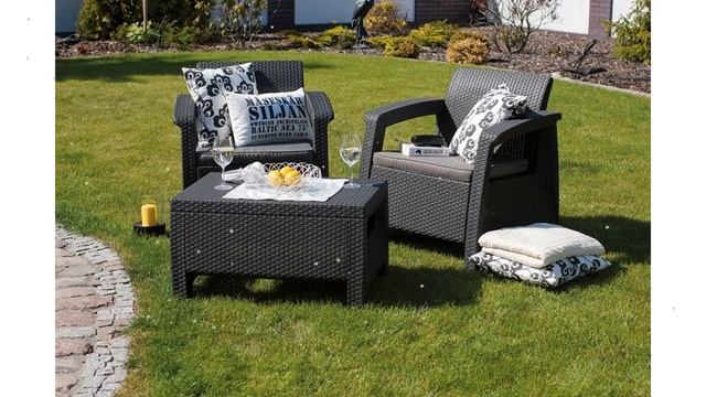 Набор мебели Corfu weekend (Allibert) обзор 17197786 производитель Keter Group (Израиль) смотреть онлайн