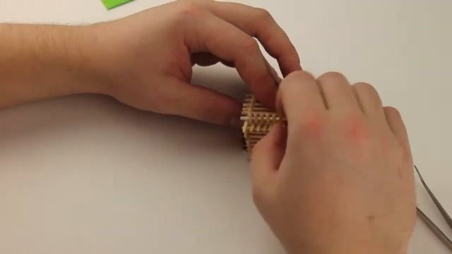 Поделки из спичек/Домик из спичек, как сделать своими руками смотреть онлайн