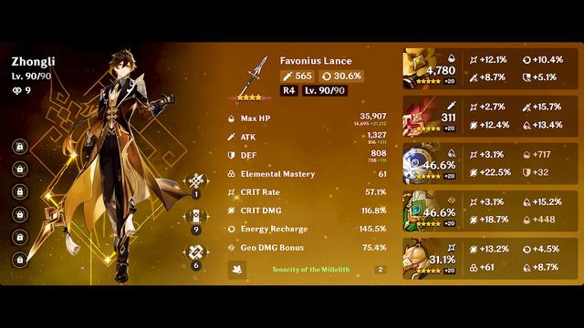 My Genshin Character Builds (6/1/2022) | The Anemo Guy смотреть онлайн