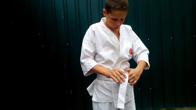 Как правильно завязывать пояс для каратэ. смотреть онлайн