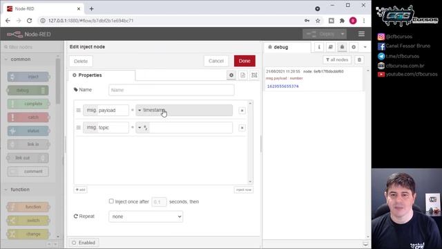 Entendendo o nó SWITCH [Node-Red] - Curso de Node - Aula 08 смотреть онлайн