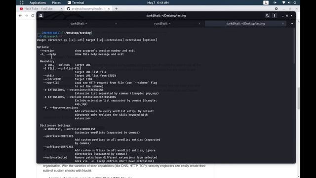 Mass Directory fuzzing and Vulnerability Test using dirsearch and nuclei смотреть онлайн