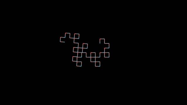 12 Iterations of the Dragon Curve смотреть онлайн