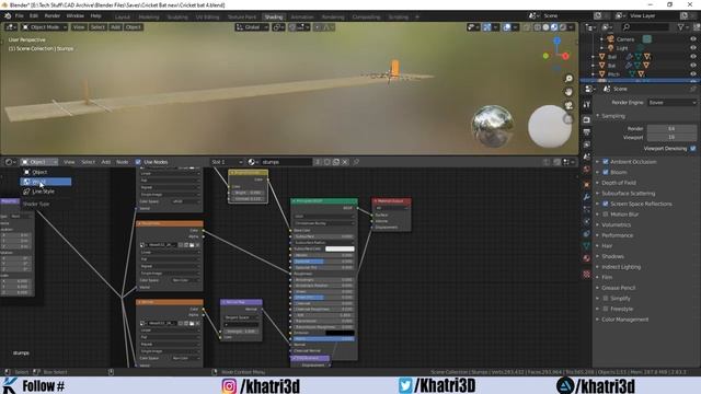 Blender 2.83 Beginner Tutorial Part 8 - Cricket Stadium Using HDRI - Urdu/Hindi смотреть онлайн